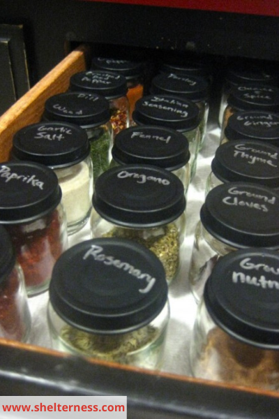 Canva baby jars - 26 EASY WAYS TO ORGANIZE YOUR SPICES
