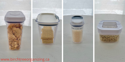 Air Tight Containers - What Does it Mean to be "Organized?"