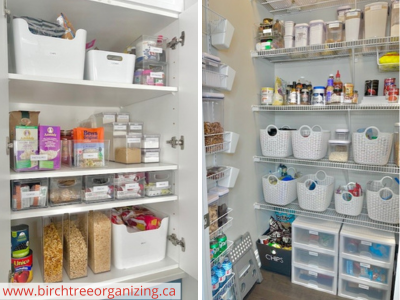 2 pantries - Is Decanting The Organizing System For You?