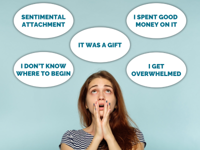 Other obstacles - 6 Decluttering Mistakes To Avoid