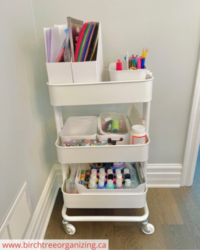 Playroom & Toy Organization Favourites Tiered cart on wheels - Playroom & Toy Organization Favourites