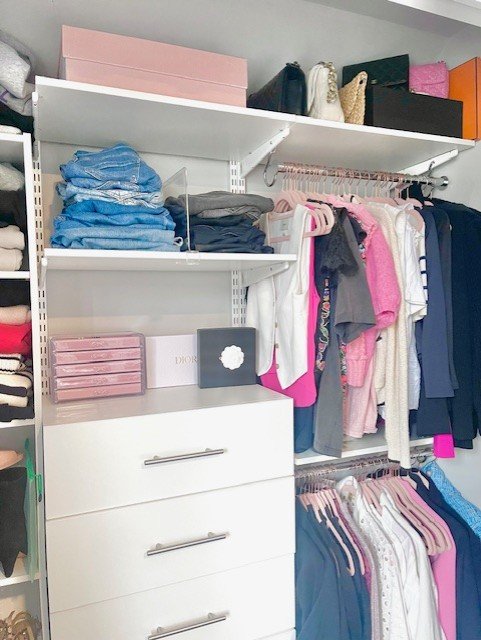 Reach-In Closet Design, Install & Organization After to right - Reach-In Closet Design, Install & Organization