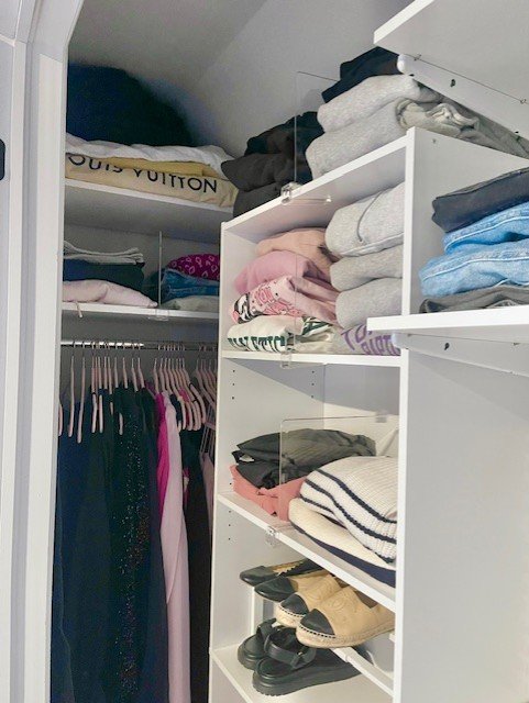 Reach-In Closet Design, Install & Organization After top left - Reach-In Closet Design, Install & Organization
