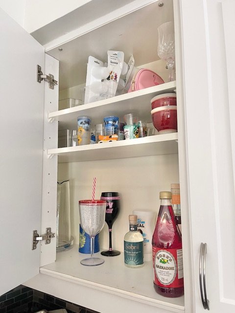 KITCHEN BEFORE AND AFTER PICTURES After upper recessed 1 - KITCHEN BEFORE AND AFTER PICTURES