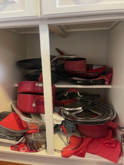 KITCHEN BEFORE AND AFTER PICTURES Before Pots and Pans - KITCHEN BEFORE AND AFTER PICTURES