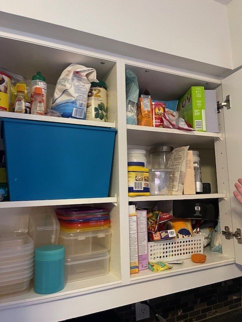 KITCHEN BEFORE AND AFTER PICTURES Before baking and lunch tupperware - KITCHEN BEFORE AND AFTER PICTURES