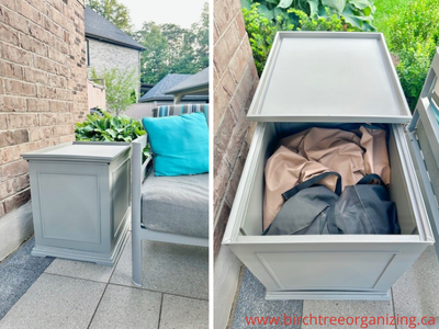 Canva Varadeck side table - My 10 Favourite Organizing Finds of 2025