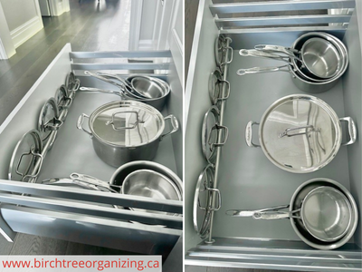 Canva tension rods - 10 Vertical Storage Ideas For Your Kitchen