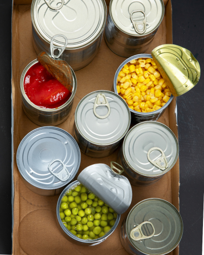 canned food - 12 Items to NEVER Store in Your Garage