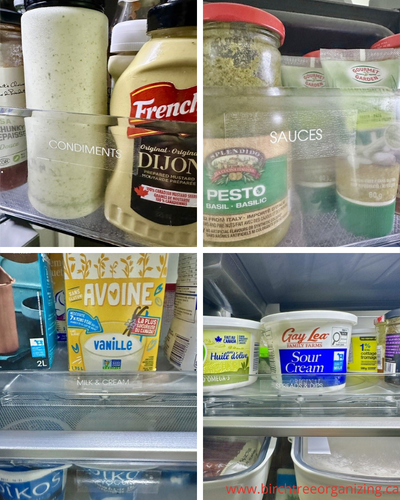 5 Fridge Organizing Favourites Canva labels - 5 Fridge Organizing Favourites