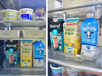 5 Fridge Organizing Favourites Canva turntables - 5 Fridge Organizing Favourites